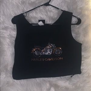 Harley Davidson crop top